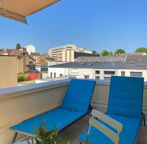 La Terrasse Des Bons Jours Lägenhet Charleville-Mézières